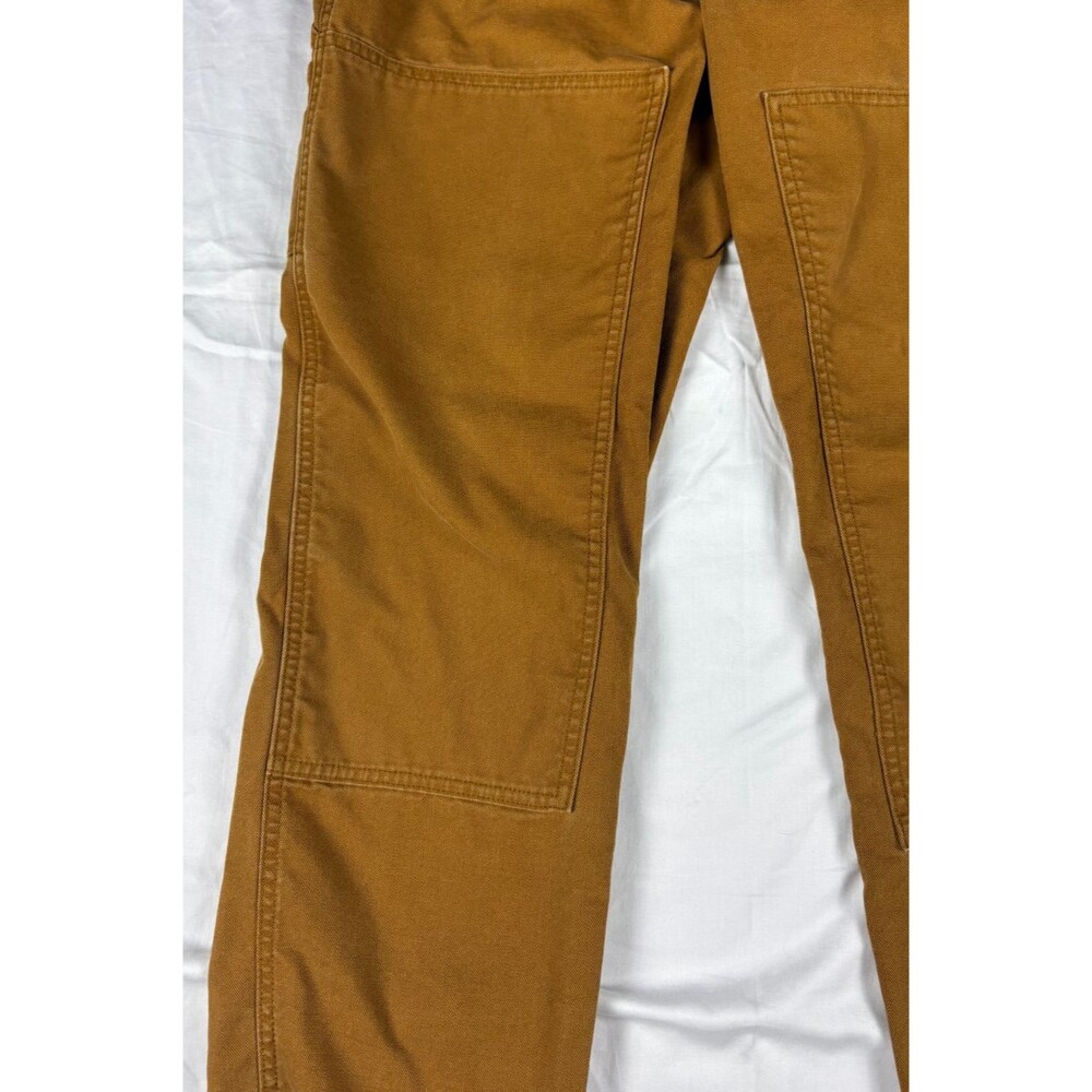REI Co-op Trailsmith Double Knee Pants 34x32 Brown Canvas Utility Workwear - Picture 6 of 15